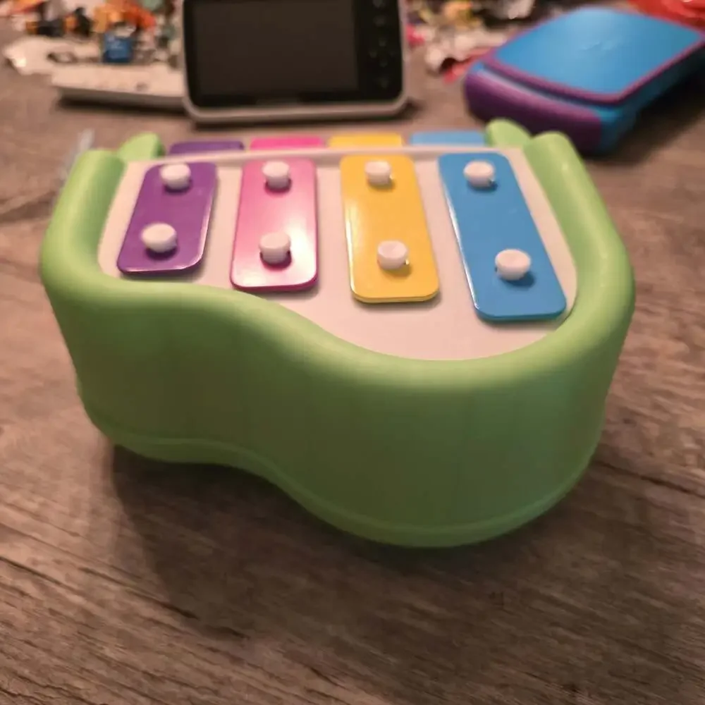 Little Tikes Tap-A-Tune Piano Xylophone Toy Green #612275